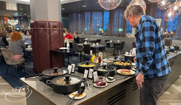 Review: Hilton Helsinki strand Finland executive breakfast