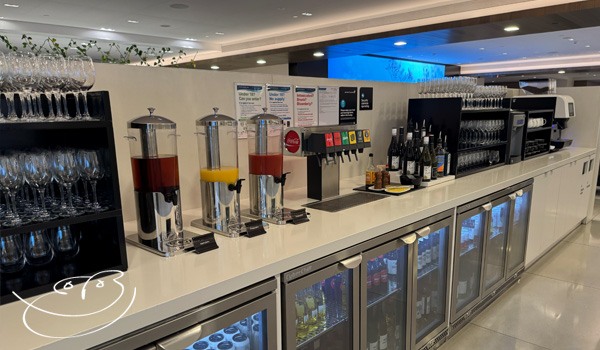 Air New Zealand Lounge Melbourne airport