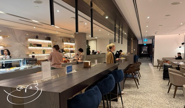 American Express Centurion Airport Lounge op Melbourne Airport