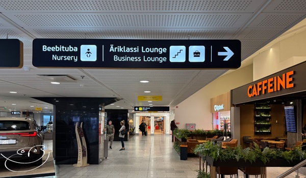 Review: Tallinn Airport Lounge by LHV